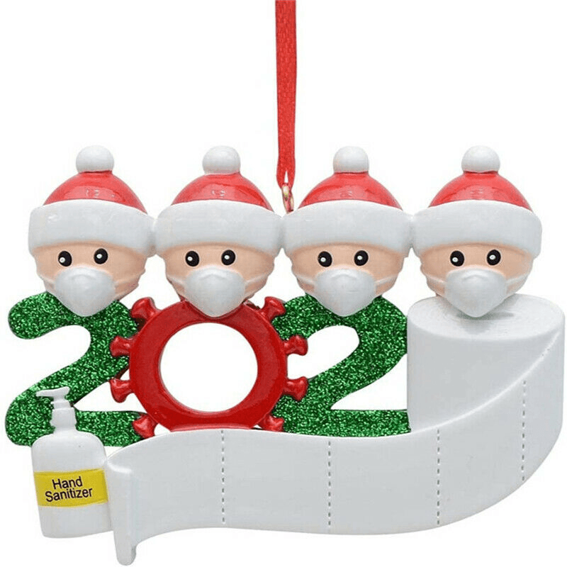 Xmas Family Santa Christmas Tree Hanging Family Ornament Decorations Gifts - MRSLM