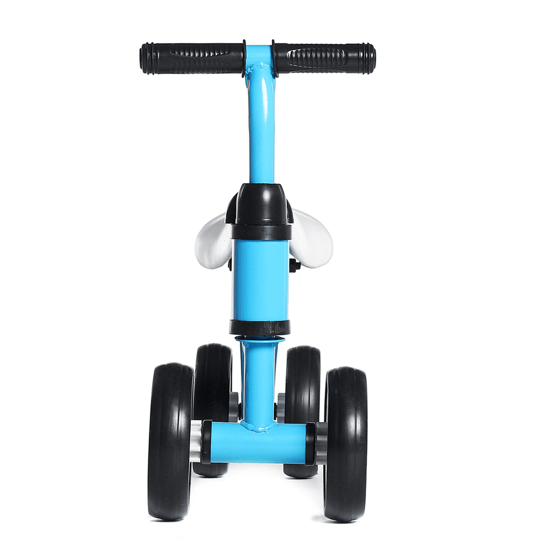 4 Wheel Toddler Kids' Tricycle Baby Kids Push Scooter Walker Bicycle for Balance Training for 18 Mouths to 2/3/4/5 Year Old Boys&Girls