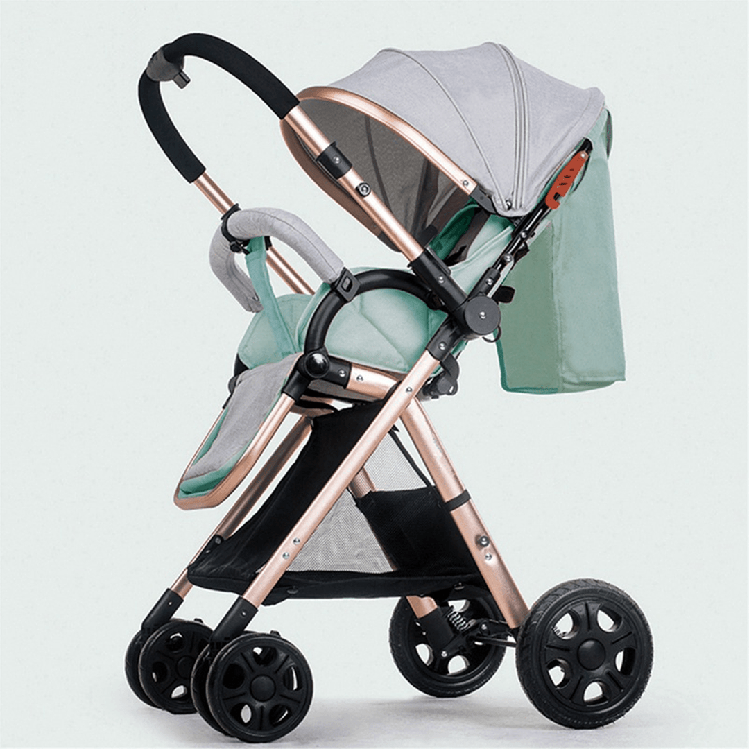 Folding Lightweight Baby Stroller Cart Sit Lie Two-Way Kids Stroller Car Travel Pushchair