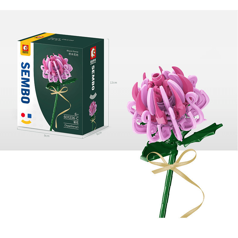 Bouquet Assembled Puzzle Building Block Toy