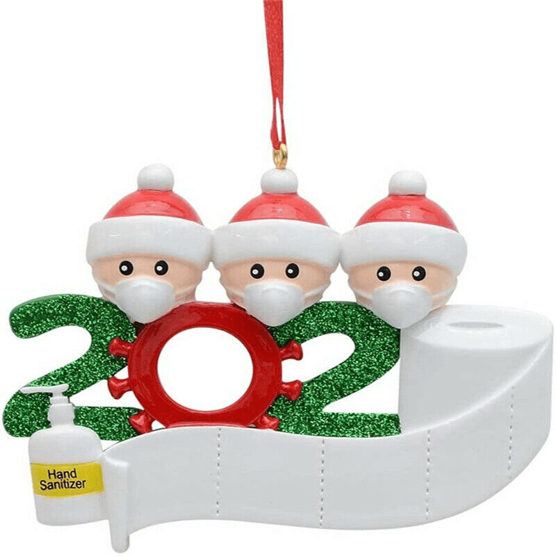 Xmas Family Santa Christmas Tree Hanging Family Ornament Decorations Gifts - MRSLM