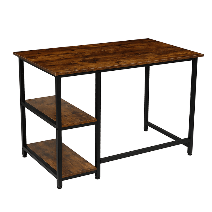 Computer Desk with Storage Shelves Study Writing Gaming Table for Home Office