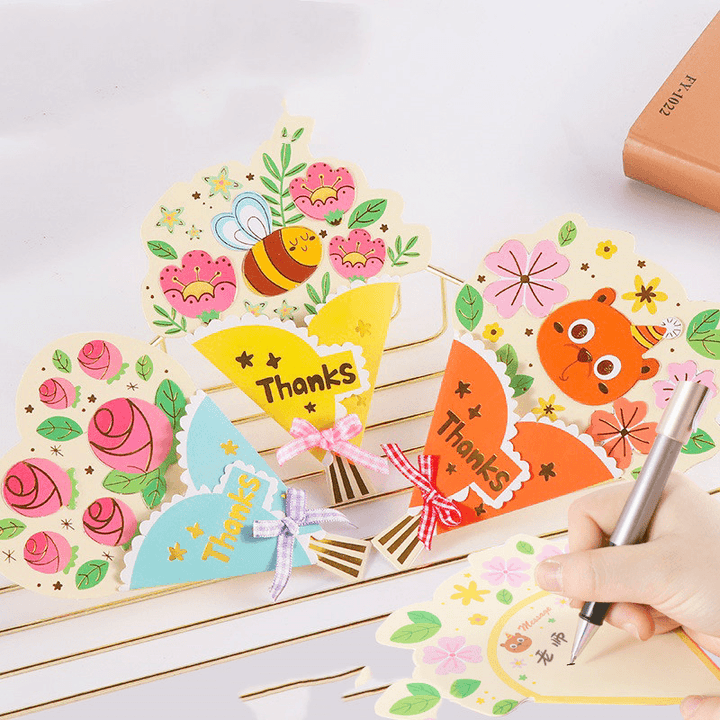 Teacher'S Day Greeting Card Diy Handmade Materials