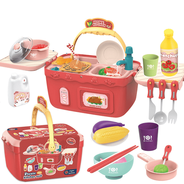 New Creative Play House Toy Kitchen Tableware