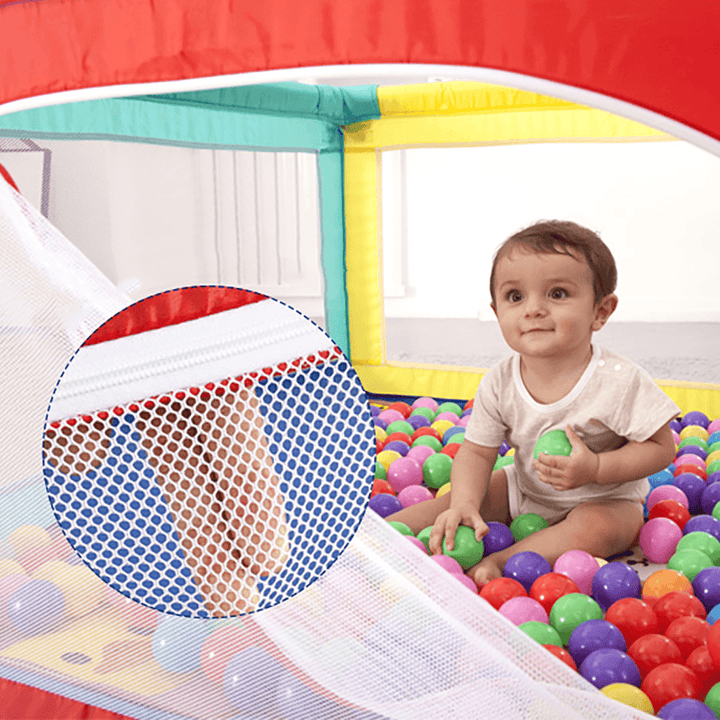 Portable Baby Playpen Extra Large Play Yard for Infants Sturdy Safety Infant Playard Indoor outside Big Toddler Play Pen with Gates