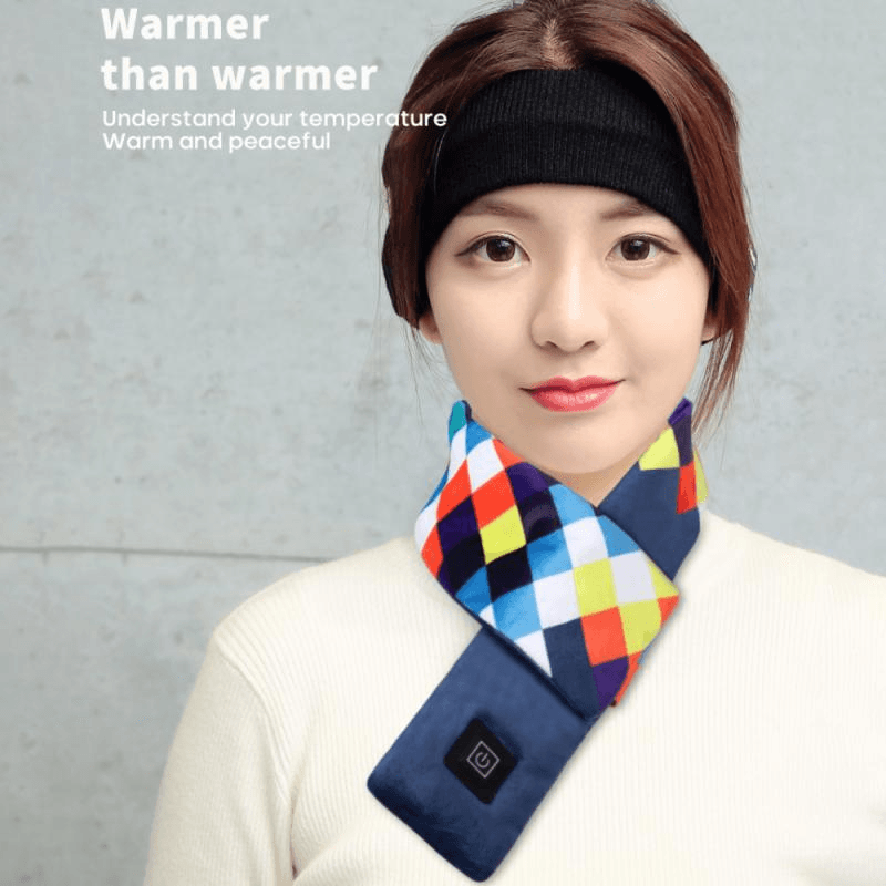 Smart Heating Scarf in Winter to Keep Warm and Electric Heating Neck Protector