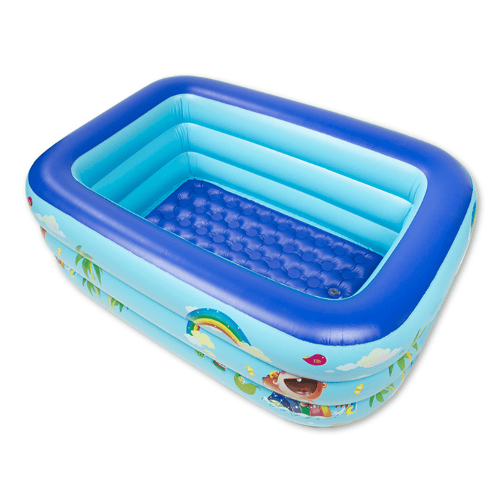 Children Inflatable Swimming Pool Bathing Tub Baby Toddler Paddling Kids for Children Swimming Supplies - MRSLM