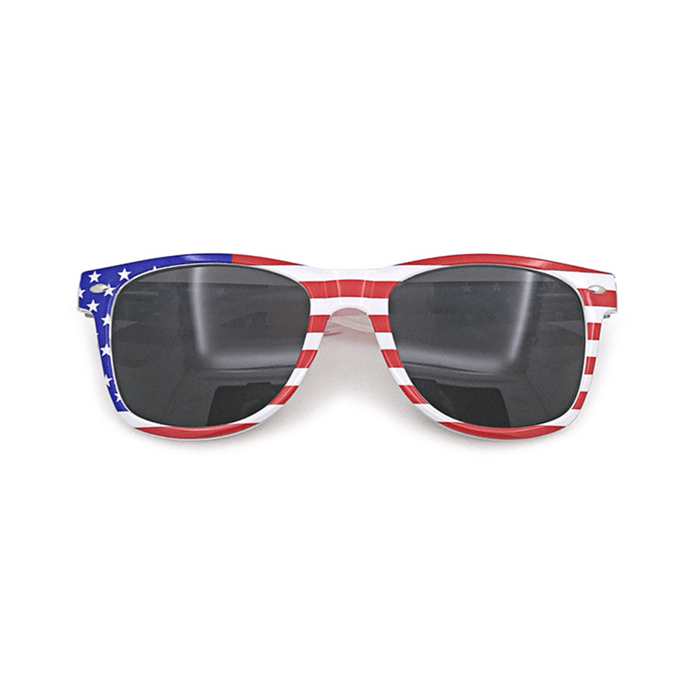 Unisex Patriotic Polarspex Polarized 80'S Retro Trendy Stylish Sunglasses