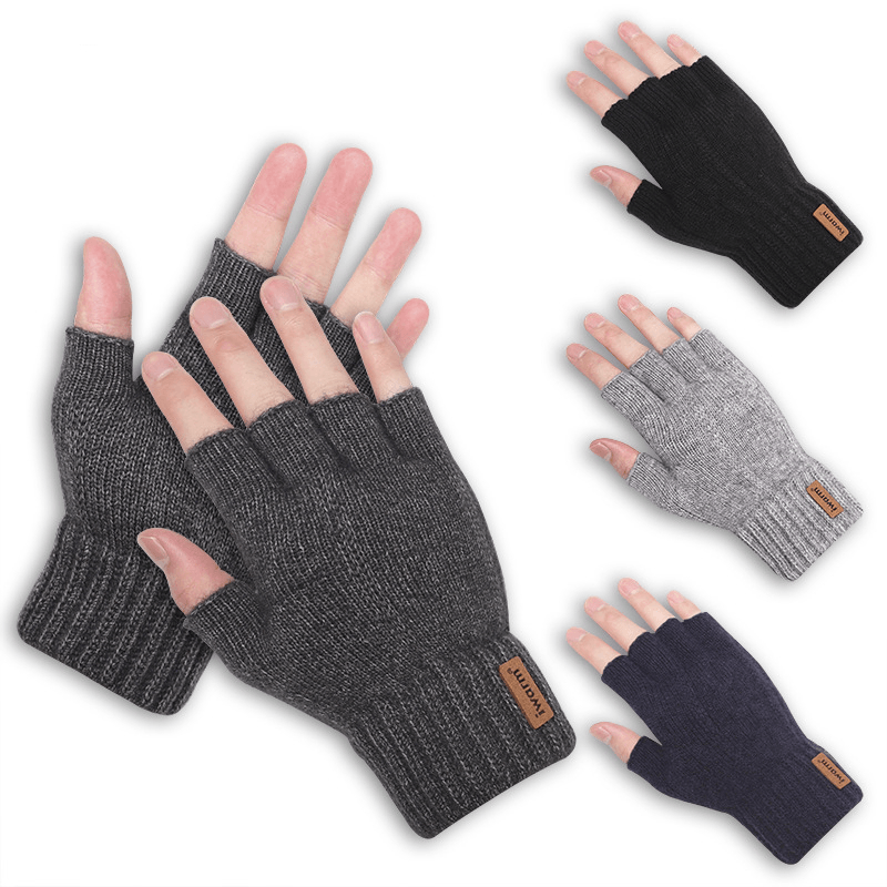 Men'S and Women'S Autumn and Winter Cold Protection Touch Screen Gloves