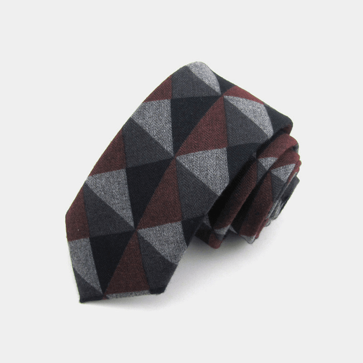 Formal Wear Fashion Casual British Flannel Tie