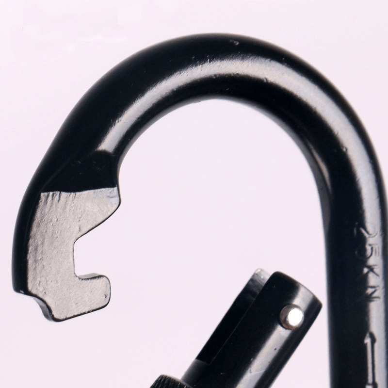 25Kn O-Threaded Steel Lock Carabiner Climbing Equipment CE / UIAA Screw Locking Rock