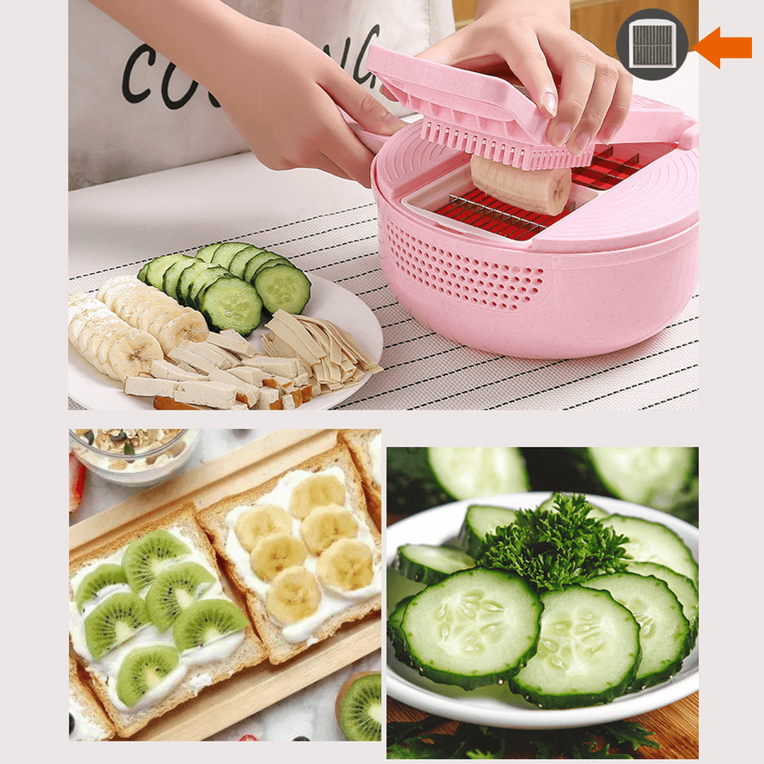 9 in 1 Multifunctional Easy Food Chopper Cutter Vegetable Cutter Blender Chopper Slicer