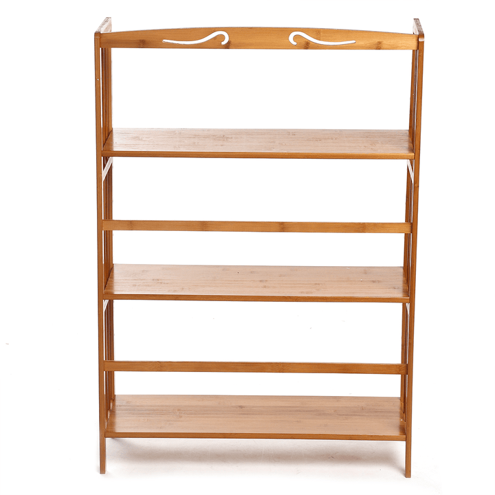 3 Layers 50/70Cm Wood Holder Bookshelf Space Saving Floor Bookcase for Creative Modern Small Home Decoration