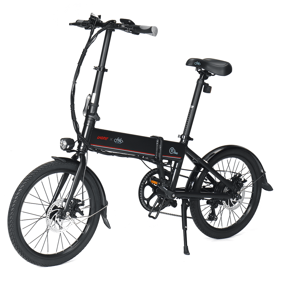 [CZ Direct] LAOTIE X FIIDO D4S Pro 11.6Ah 36V 250W 20In Folding Moped Bicycle 25Km/H Top Speed 90KM Mileage Range Electric Bike - MRSLM