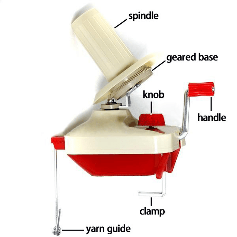 Hand Operated Yarn Plastic Winder