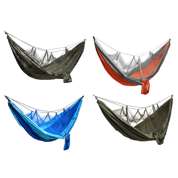 Camping Mosquito Nets Hammocks, Ultralight Camping Hammock Beach Swing Bed Hammock for the Outdoors Backpacking Survival or Travel