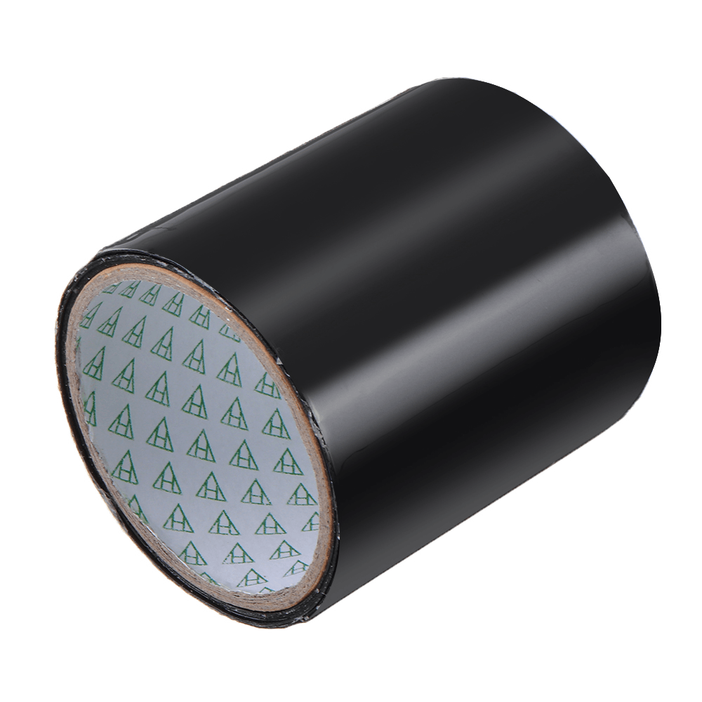 150X20Cm PVC Black/White Super Fix Strong Waterproof Adhesive Tape Pipe Repair Tape Self Fixable Tape Stop Leak Seal Insulating Tape