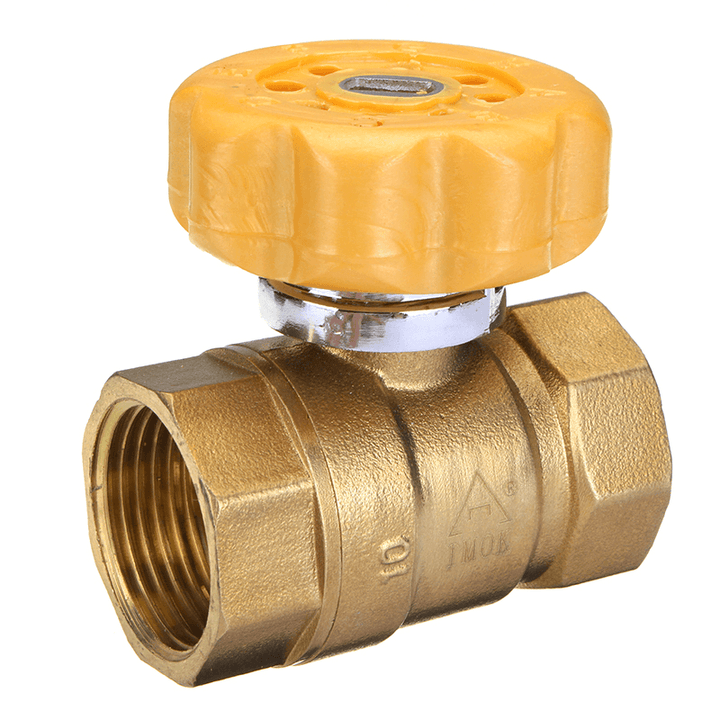 TMOK DN20 DN25 DN32 Magnetic Anti-Theft Brass Ball Valves with Key Valve for Heating Installation