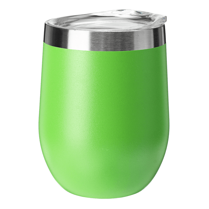 360ML Egg Vacuum Cup Cocktail W-Ine Glass 12Oz Stainless Steel Insulated Tumbler