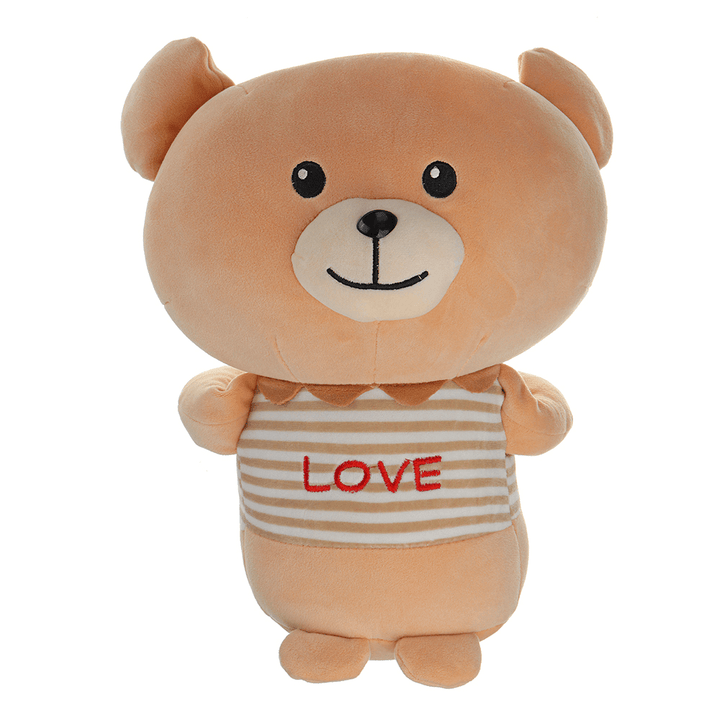 40CM 16" Baby Animal Stuffed Plush Toy Bear Doll Pillow Kids Toy Children Room Bed - MRSLM