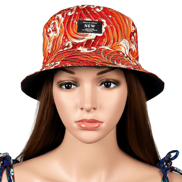 Men Women Street Double-Faced Bucket Hat