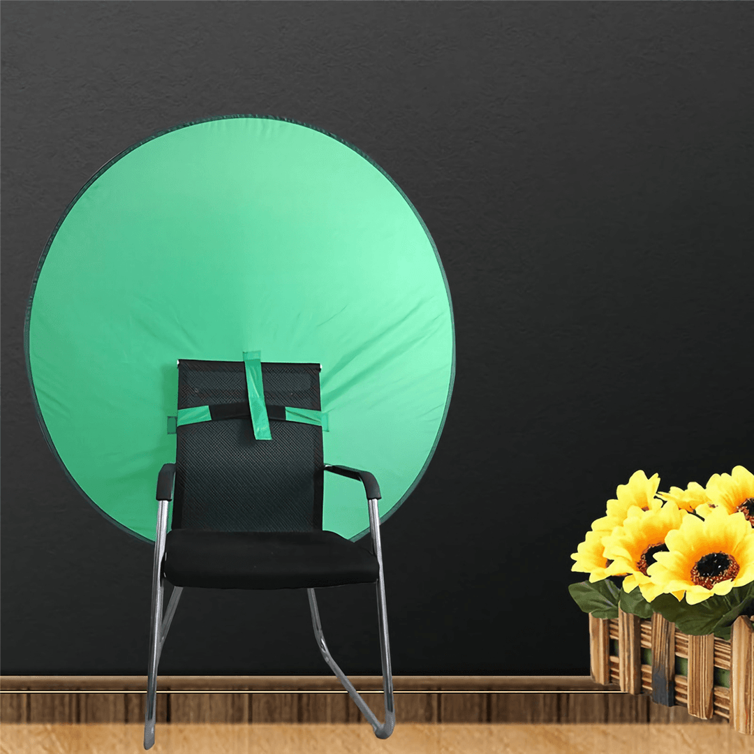 Green Screen Background Portable Foldable Green Photography Backdrops Photo Background for Photo Video Studio Reflector Background Board for Chair