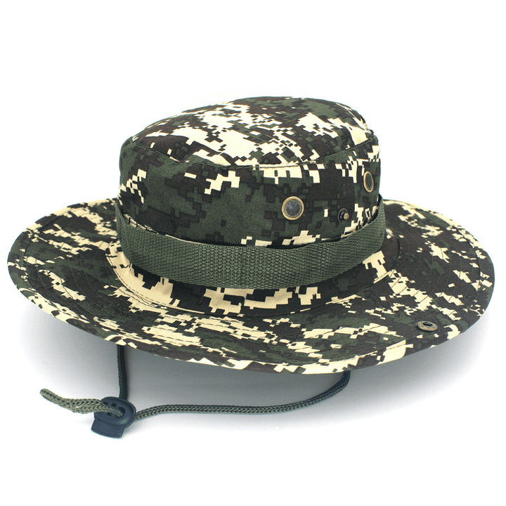 Leisure Jungle round Hat Mountaineering Fishing Camouflage Penny Hat