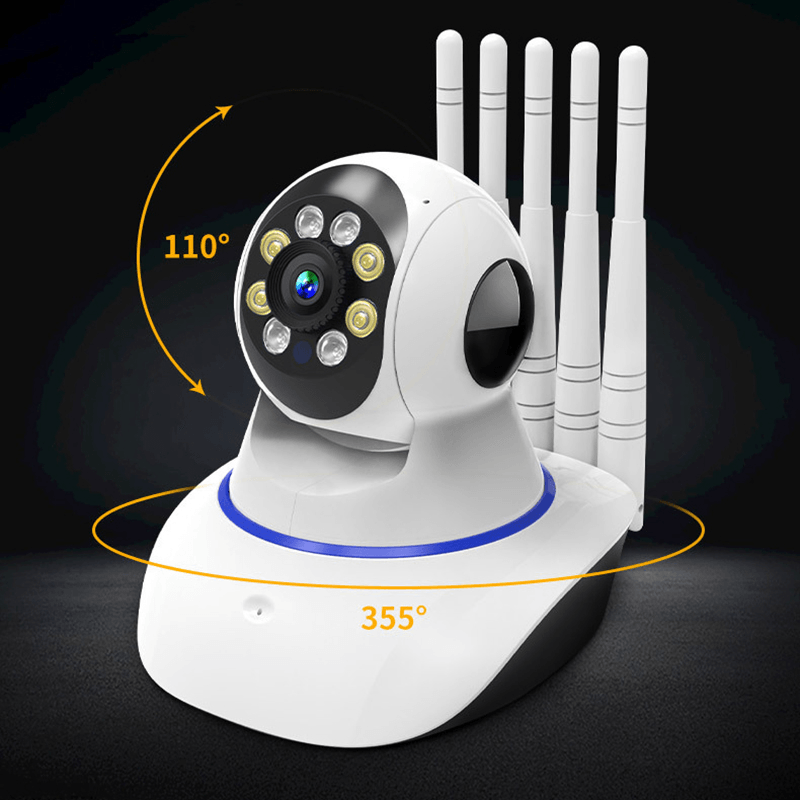 5G 1080P Home Security Camera Dual-Band Indoor Smart Wifi Camera 360¬∞ Panoramic View Infra Night Vision Moving Detection 2-Way Audio CCTV Wireless Camera Baby Monitor