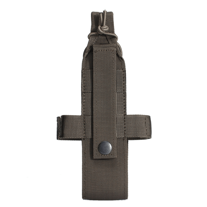 Outdoor Tactical Hiking Camping Molle Water Bottle Holder with Adjustable Vecro Strap Belt Bottle Cage Accessory