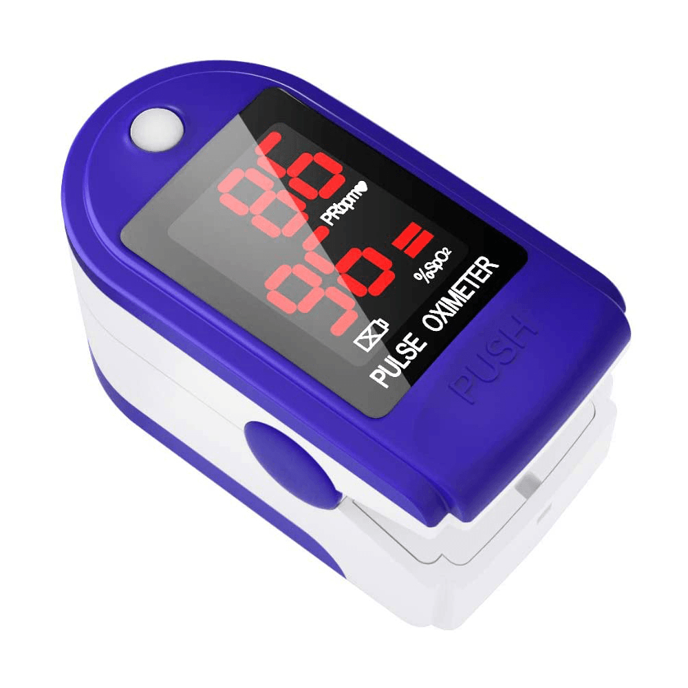 Electric Portable OLED Finger Oximeter Fingertip Pulsoximeter Equipment with Sleep Monitor Heart Rate Spo2 PR Pulse Oximeter