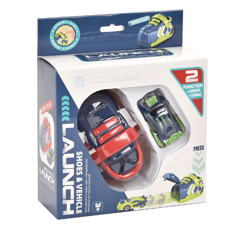 Ejection Running Shoes Toy Ejection Car Cover