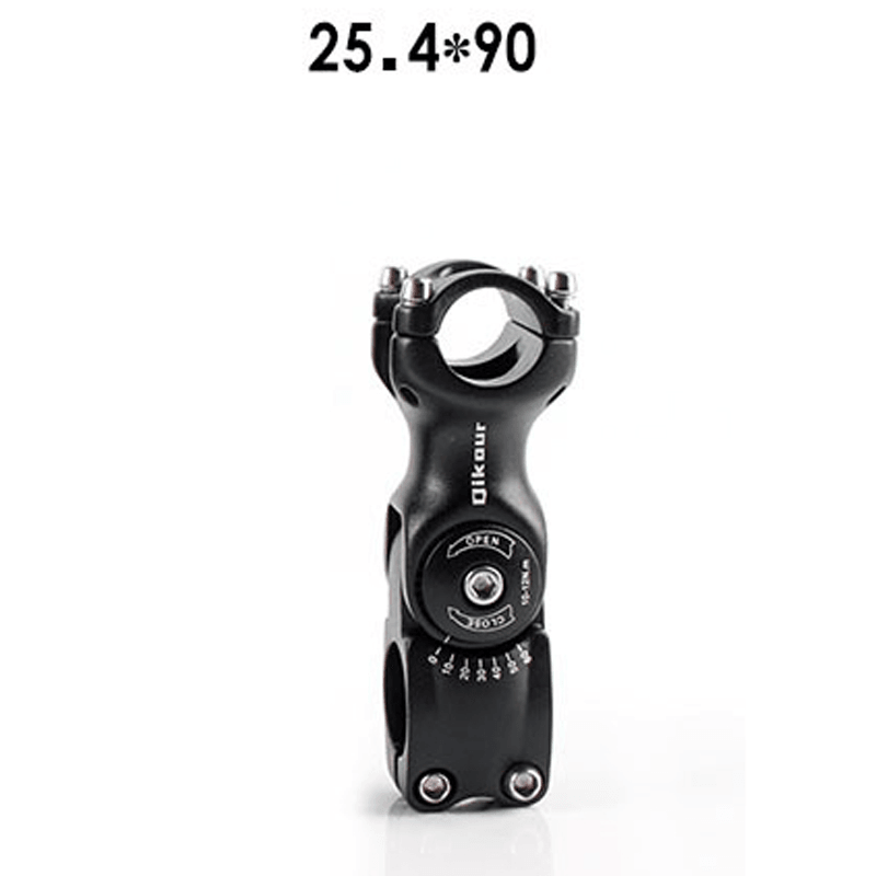 Qikour 25.4/31.8Mm 60¬∞ Adjustable Bike Stem Riser Road Mountain Bicycle Cycling Accessories - MRSLM