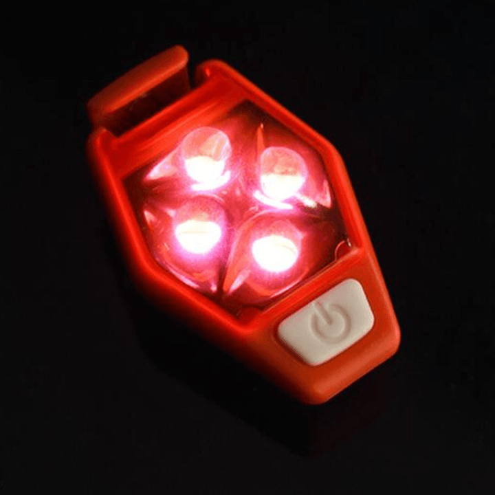 BIKIGHT Multi-Functional Outdoor Riding Tail Light IPX4 Woopower Running Arm Light Warning Light