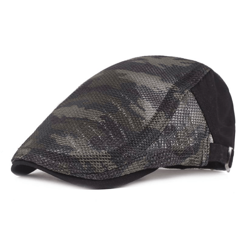 Mesh Summer Camouflage Mesh Beret