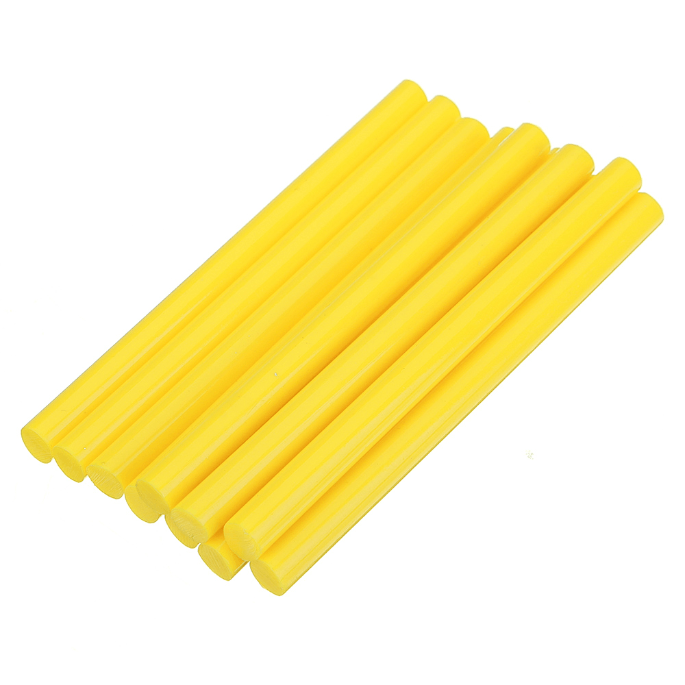 10Pcs 7Mmx100Mm Colorful Hot Melt Glue Stick Colorant DIY Crafts Repair Model Adhesive Sticks - MRSLM