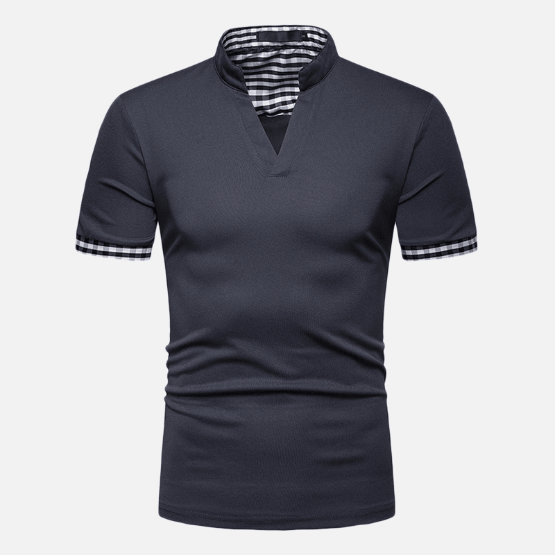 Mens V-Neck Golf Shirts