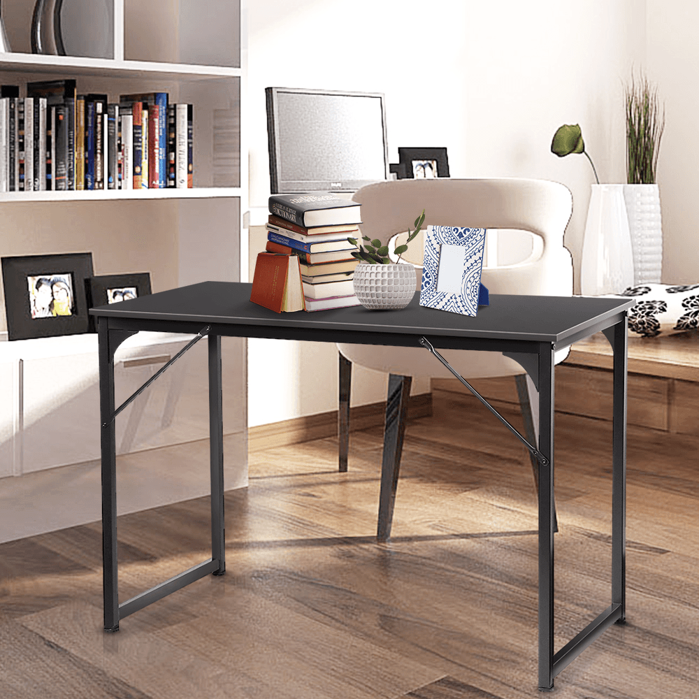 Douxlife¬Æ DL-OD01 Computer Desk Office Desk 43" Wide Desktop Waterproof Steel Frame Modern Simple Style for Home Office