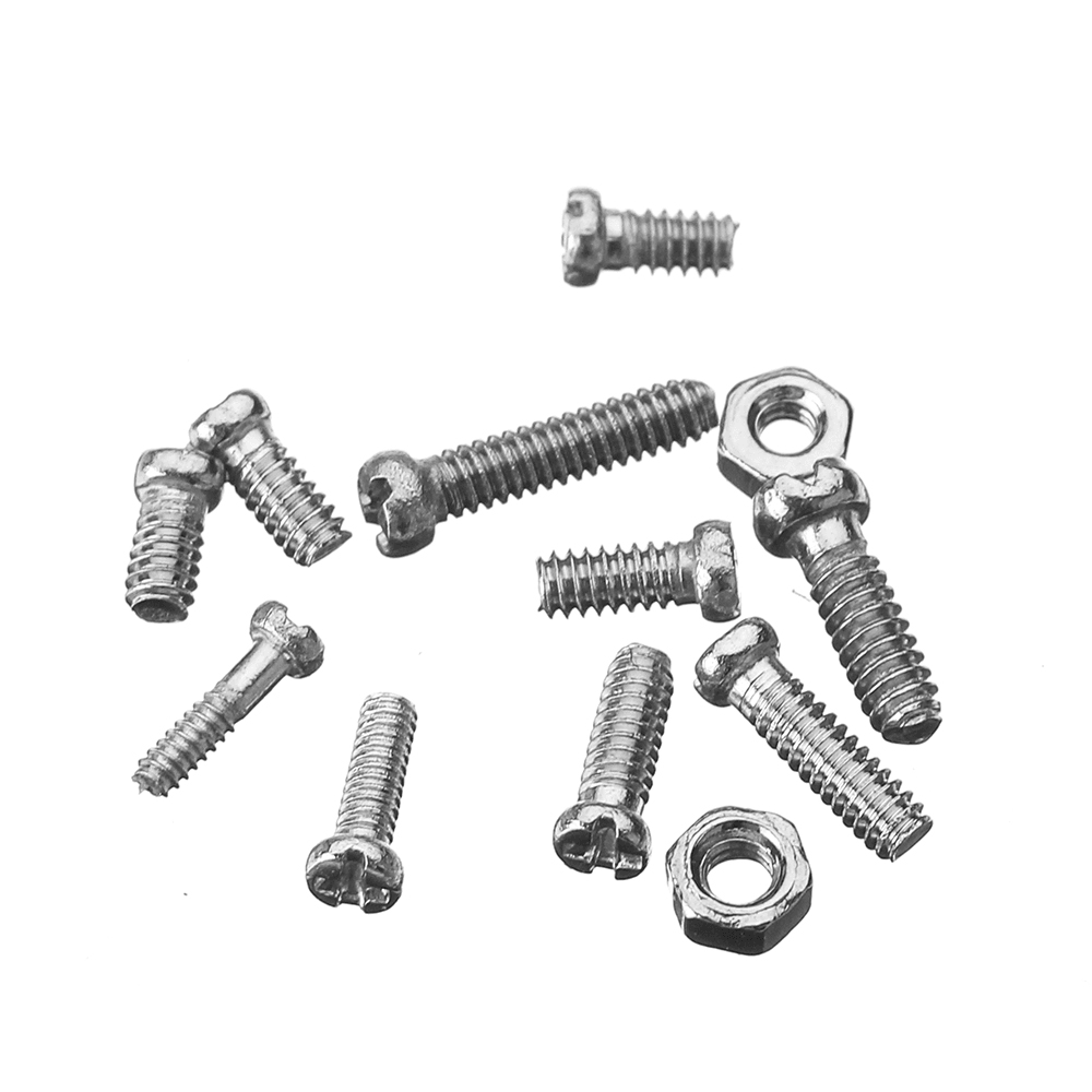 Suleve‚Ñ¢ MXSS7 600Pcs Stainless Steel M1/1.2/1.4/1.6 Small Screws Nut for Watches Clocks Mobile 2-4Mm