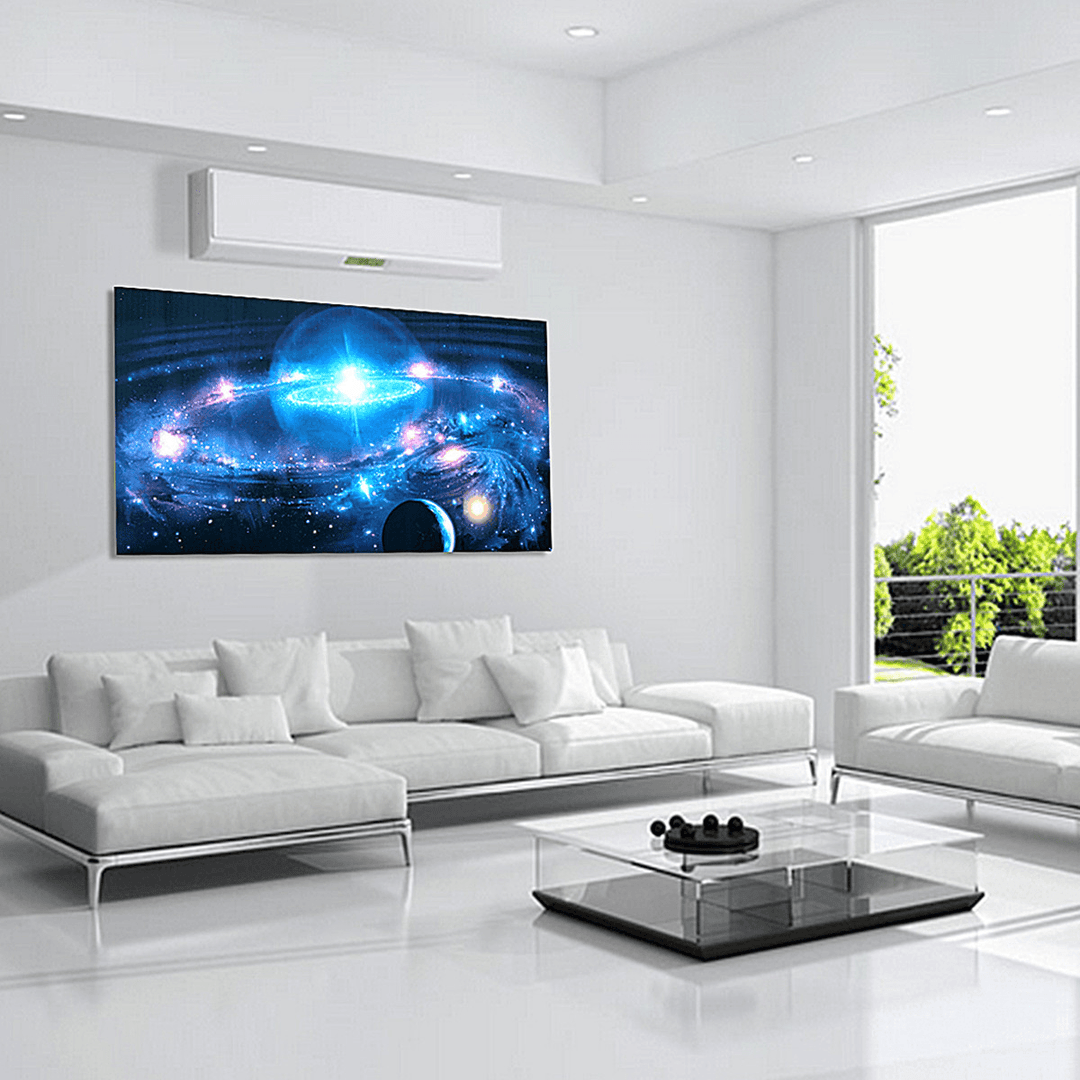 43*24 Inch Andromeda Galaxy Stars Universe Space Silk Poster Art Wall Home Decor Paints