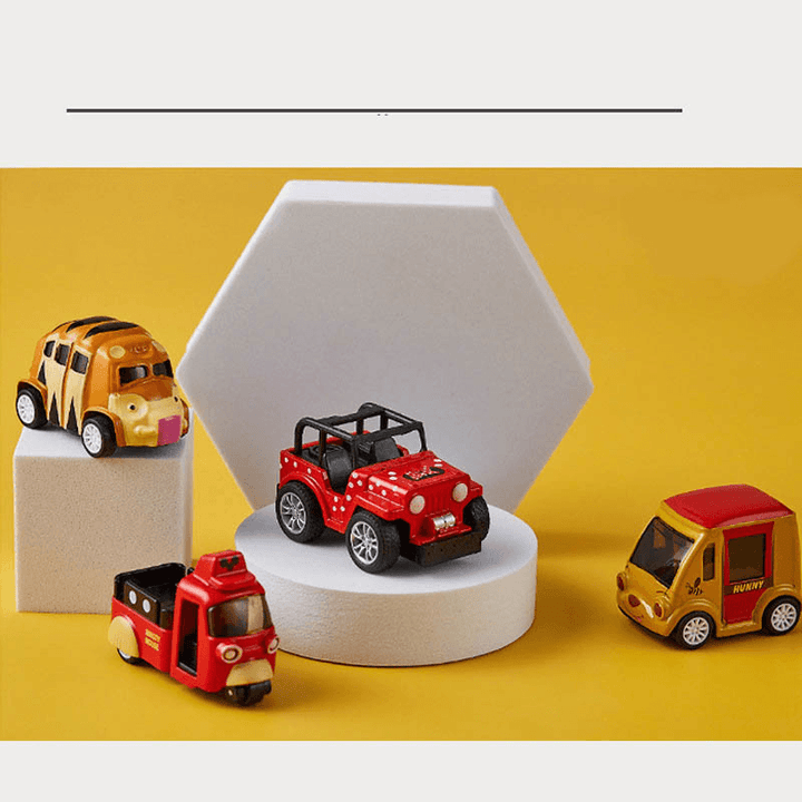 Creative Mini Alloy Cartoon Toy Car