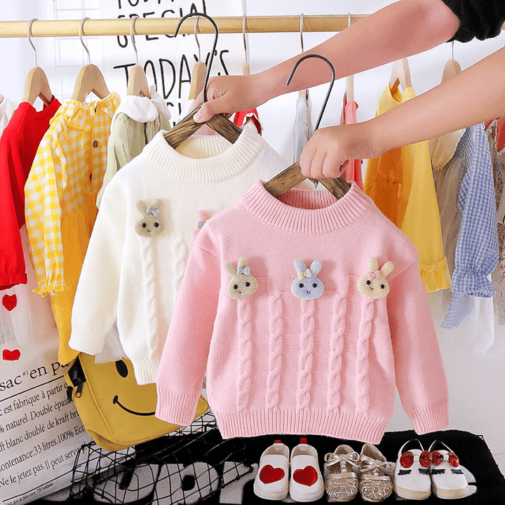 Children'S Western Style Pullover Sweater