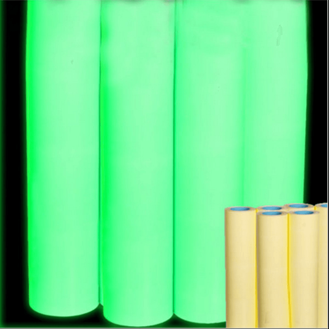 45'' X 20'' Glow in the Dark T-Shirt Heat Transfer Vinyl Garment Film Luminous - MRSLM