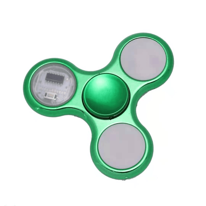 Fingertip Gyro with Light 18 Variable LED Luminous Toy