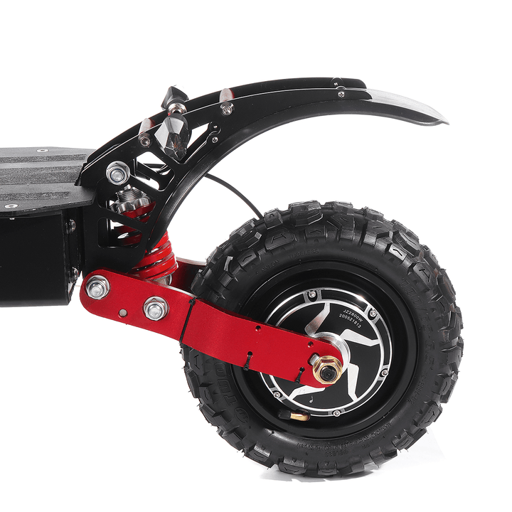 60V 38.4Ah 2800W Hub Motor Front/Rear Drive Brushless Motor with Vacuum Off-Road Tires for LAOTIE TI30 Electric Scooter