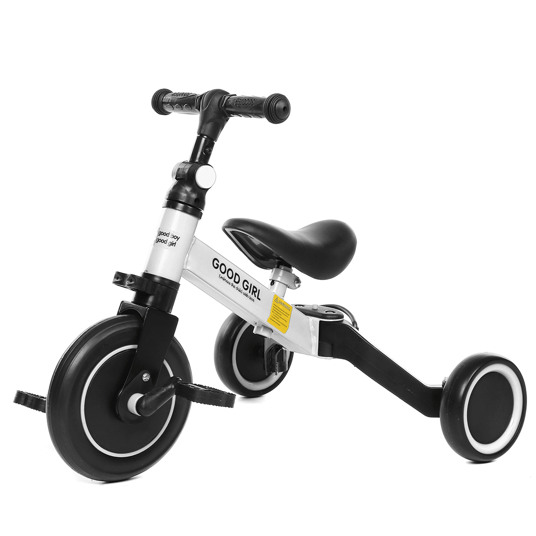 2-In-1 Kid Tricycle Adjustable Pedals Bike Toddler Children Balance Bicycle for 1-3 Years Old - MRSLM