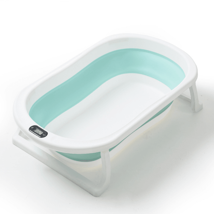 Portable Foldable Baby Bathtub Infant Newbornbath Tub Temperature Sensitive - MRSLM