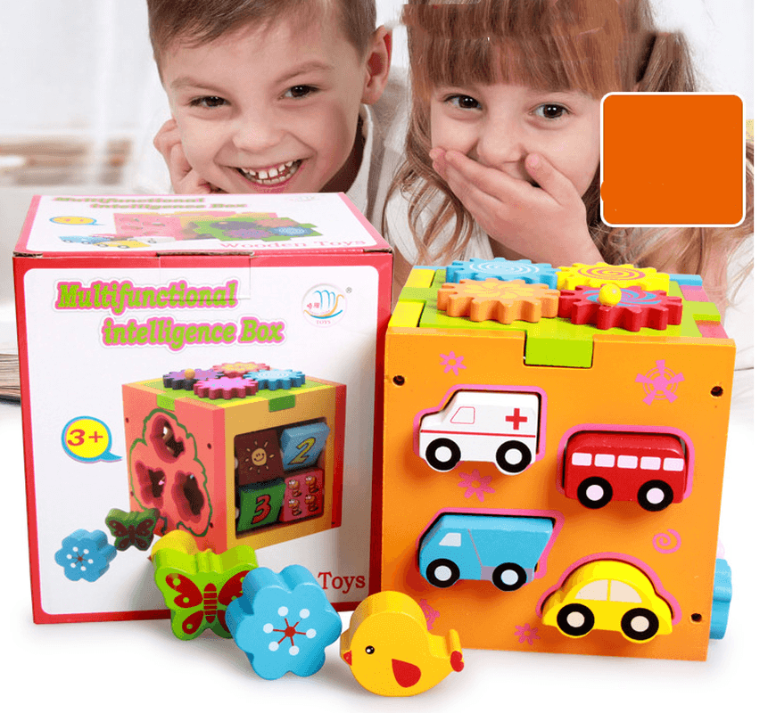 Multifunctional Color Intelligence of Wooden Toys