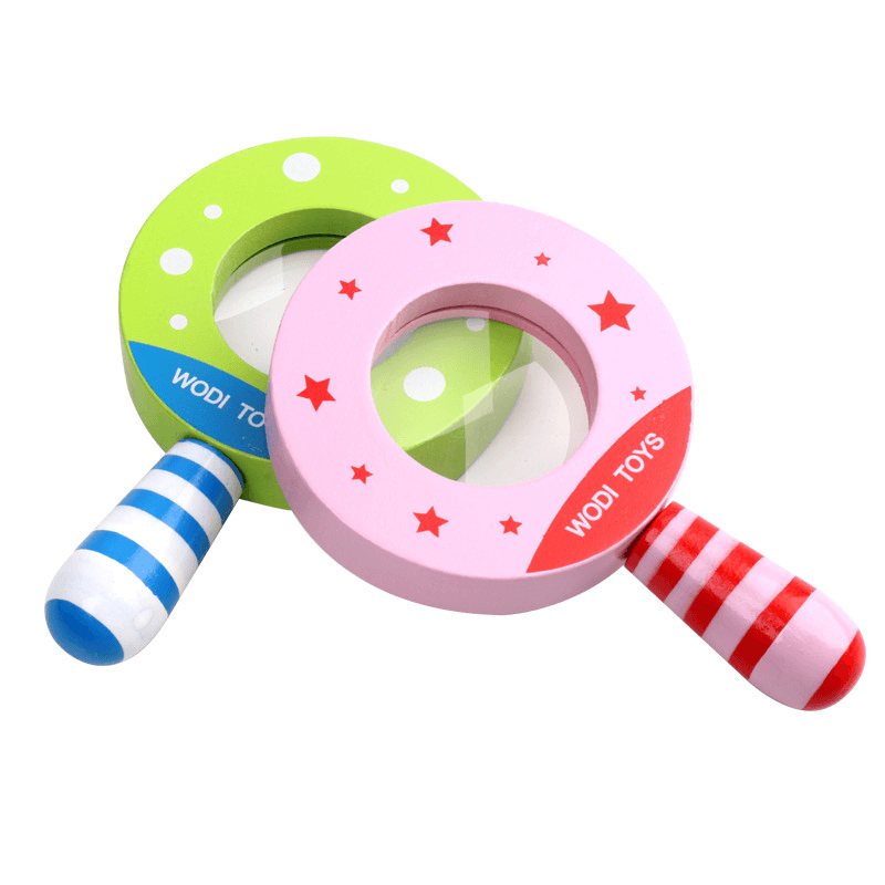 Children'S Science Experiment Magnifying Glass Educational Toys New Exotic Gifts Boys and Girls