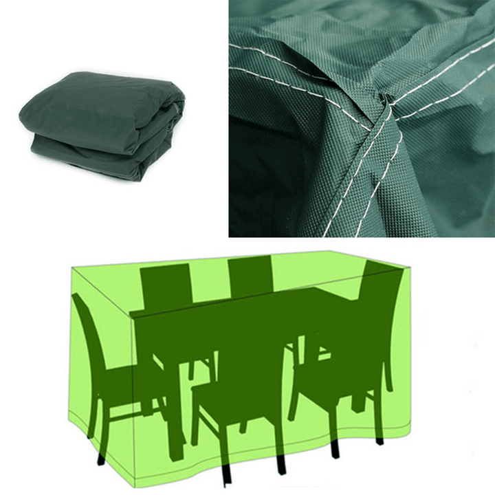 152X104X71Cm Garden Outdoor Furniture Waterproof Breathable Dust Cover Table Shelter