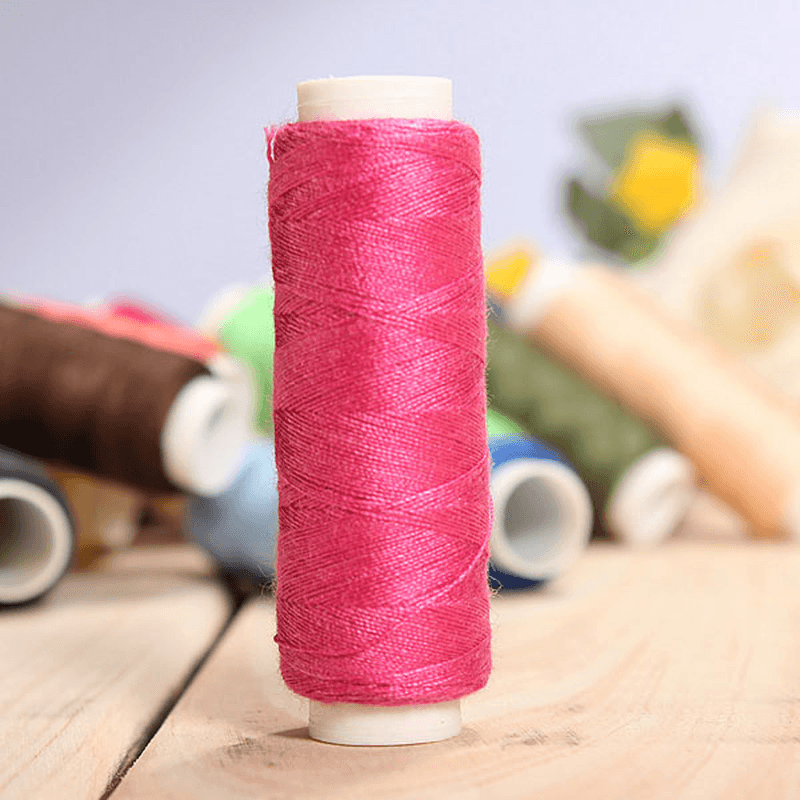 24 Color Cotton Sewing Thread Spools Sewing Machine Accessories